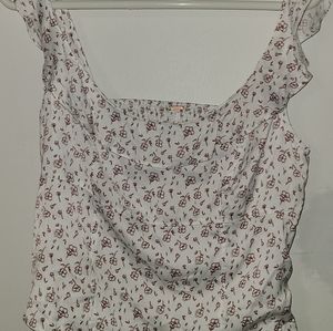 Free People Floral Top